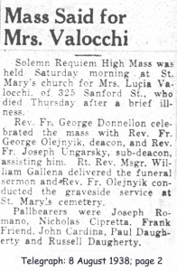 valocchi (lucia bassoli borgu) 1938 obituary-rites