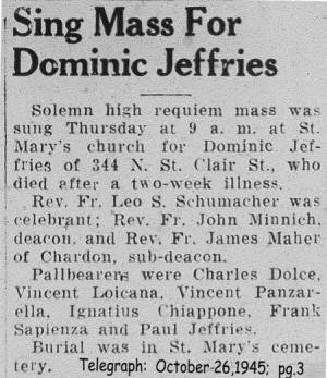 giuffre (domenico) 1945 obituary-rites