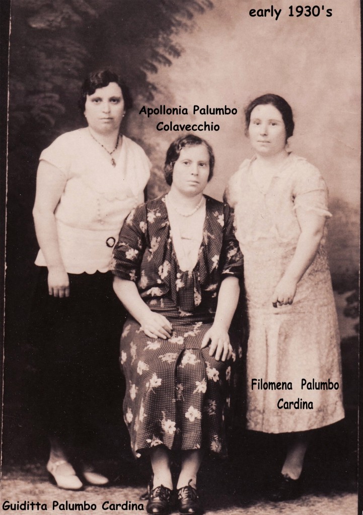 Palumbo Sisters - 1930s