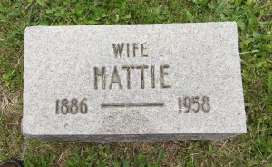 DeGasparis (Hattie) tombstone