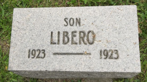 DeGasparis (Libero) tombstone
