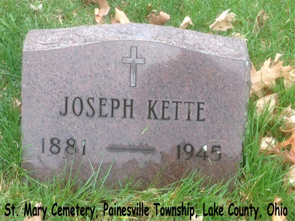 Kete (Josef) 1945 Tombstone